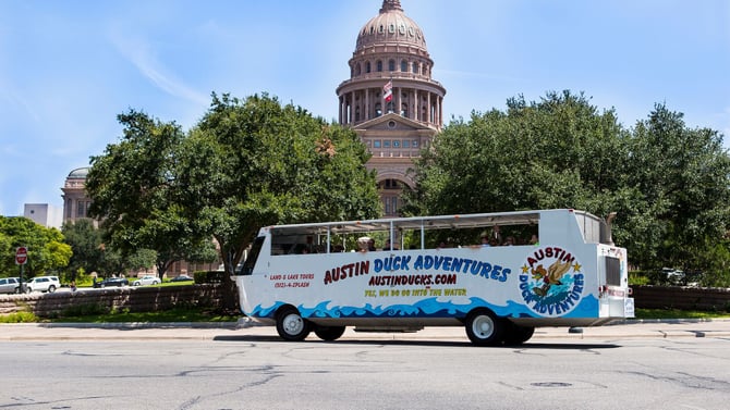Take a Fun Tour with the Austin Ducks
