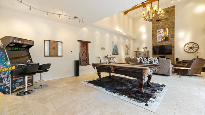 Rentals with a Game Room