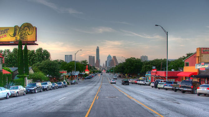 Explore the South Congress Avenue in Austin