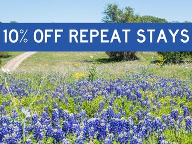 10% off repeat stays