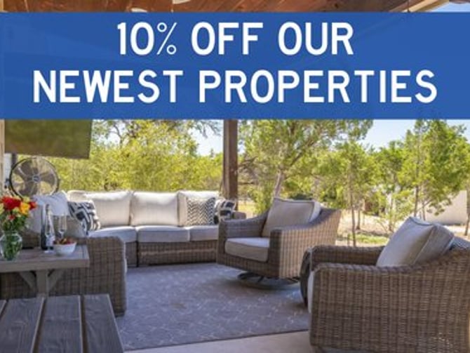 10% off new properties